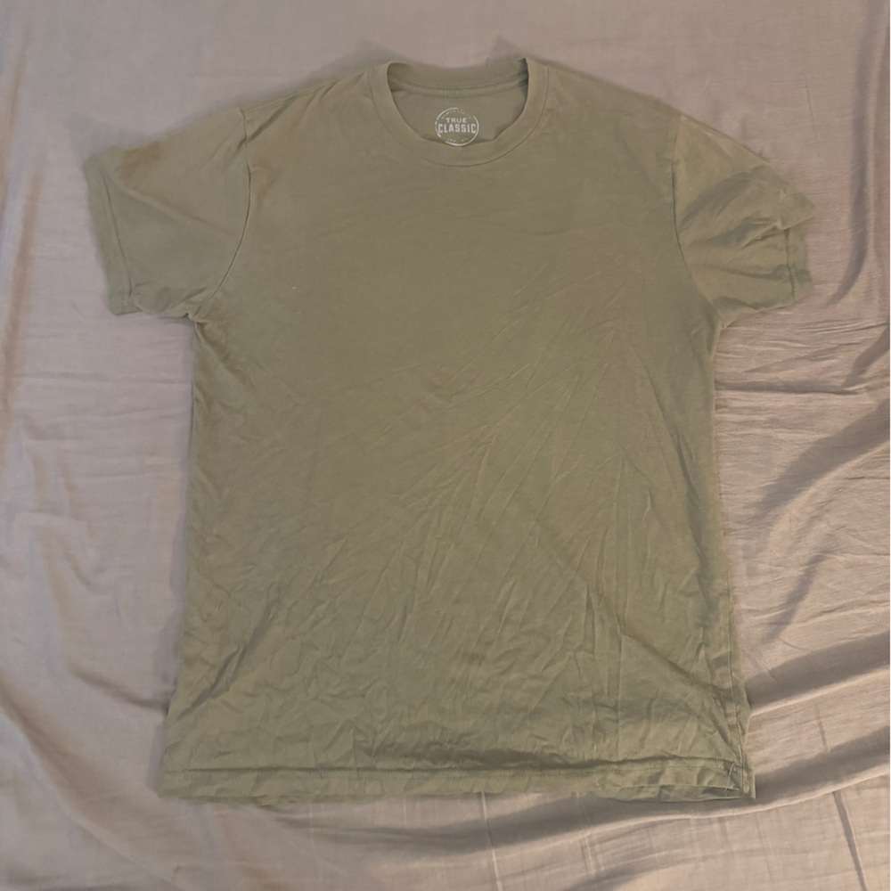 Olive Green Men's Short Sleeve Tee